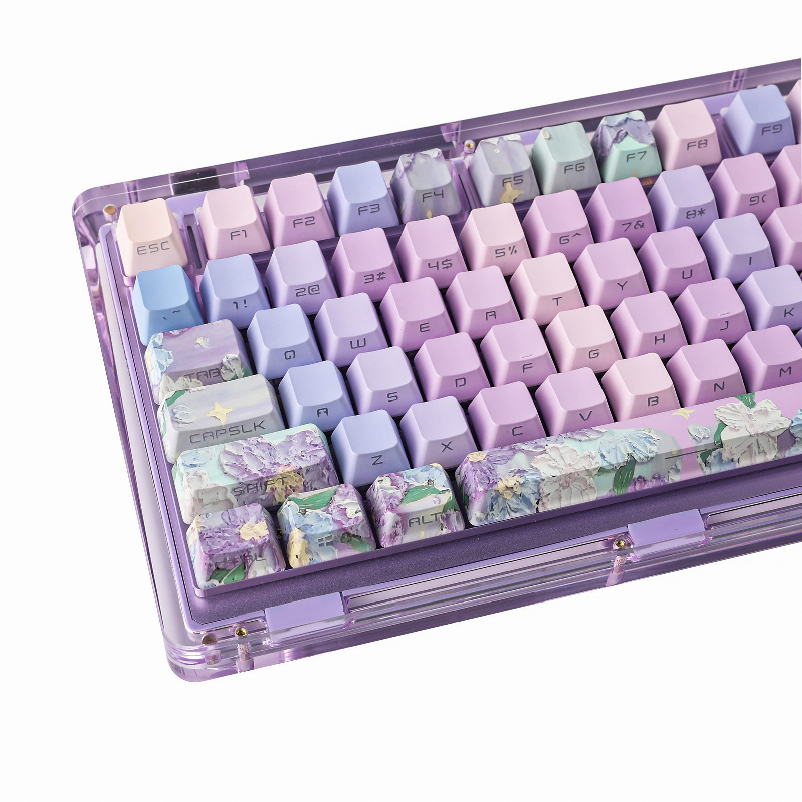 KiiBOOM Menekşe Keycaps Seti 1 - Gaming Accessories Aesthetic incelemesi ve fiyatı