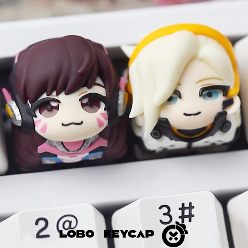 OW Kiriko ve D.Va Reçine Zanaa - Gaming Accessories Aesthetic incelemesi ve fiyatı