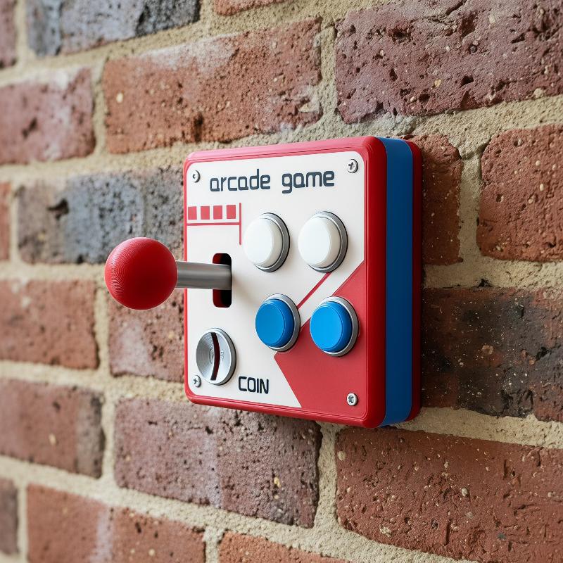 Retro Arcade Oyun Düğmesi Anah - Gaming Accessories For Room incelemesi ve fiyatı